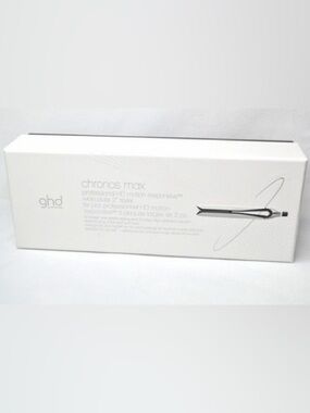 ghd Chronos Max Hot Air Styler White with Silver Detail